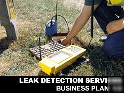 Leak detection service company - business plan