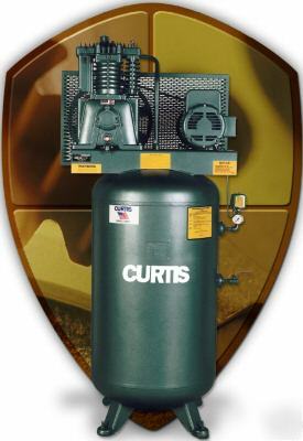 New curtis 5HP challenge air 2 stage air compressor 
