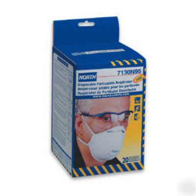 North disposable N95 particulate respirators