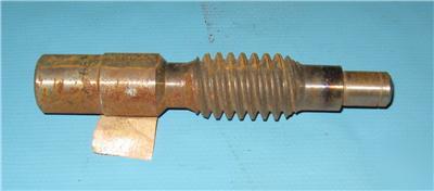 Perfection gear worm shaft