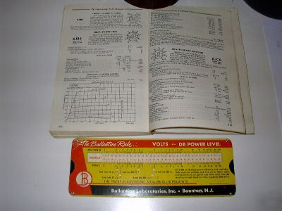 Rca receiving tube manual - rc-22 + sliding calculator