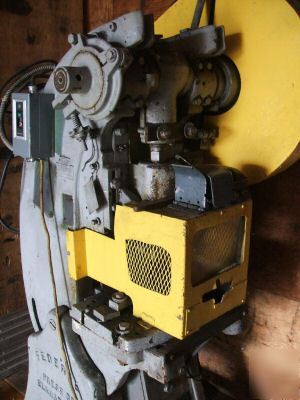 15 ton federal obi metal punch press mechanical clutch 