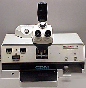 West bond 7400IW wire bonder with stereozoom 4 scope