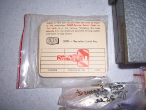 Dom emhart high security locksmith collector pin kit 