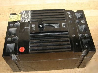 Ge TED134100-wl 100A circuit breaker 480VAC