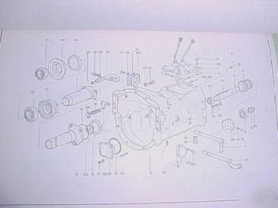 1980's utb universal tractor parts manual detailed