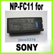Battery for sony np-FC11 dsc-P5 P7 P8L P12