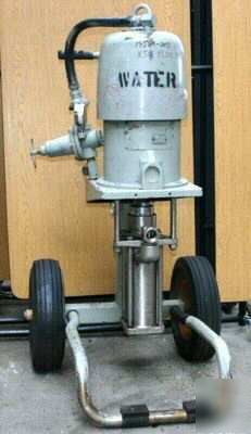 Graco bulldog 5:1 stainless pump with cart & regulator 