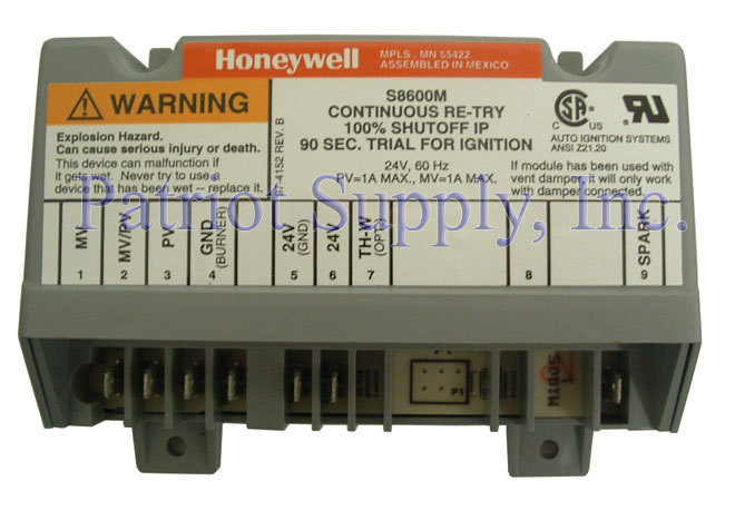 Honeywell S8600M1005 honeywell ignition control module