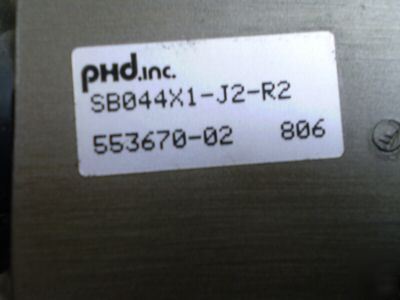 New lot of 2 phd pneumatic linear slides