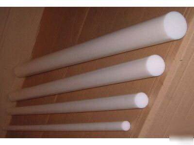 New white round delrin dia 20MM x 330MM long (acetal )