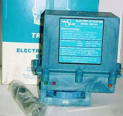 Plast-o-matic true blue electronic valve actuator ebv