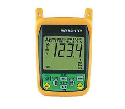 Single channel digital thermocouple thermometer