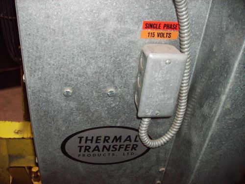 Thermal transfer air compressor heat exchanger 100 cfm