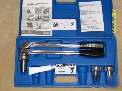 Wirsbo uponor pex expander tool w/ 1/2