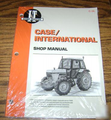 Case ih 1190 thru 1594 tractor i&t shop service manual