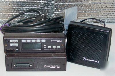 Motorola spectra vhf 45WATT D43KXA7JA5BK w/speaker