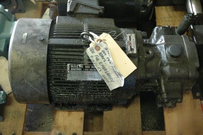 Nachi variable vane pump vdc-2B-1A3-fu-1588K + motor u