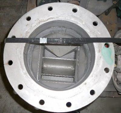 8â€ x 8â€ andritz sprout-bauer rotary valve, ss (3922)