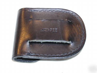 Black sam browne belt and handcuff holder - size 42/46