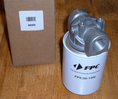 Fpc hydraulic spin-on filter with aluminum filter head 