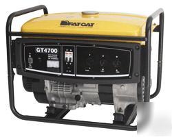 New 4700 watt emer fat cat generator 