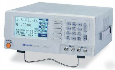 New high accuracy bench lcr meter - 