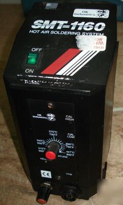 Ok industries inc smt-1160 hot air soldering system