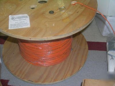 Optical cable corp optical fiber ofnr 1000FT orange