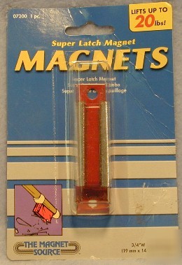 Super latch magnet - lifts up to 20 lbs. #07200