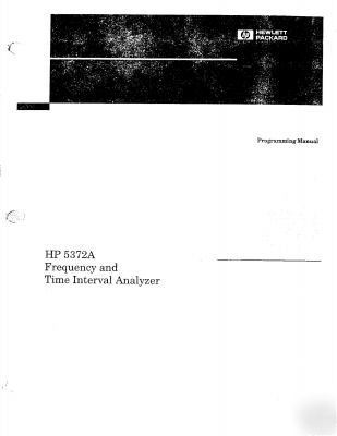Agilent hp 5384A 5385A oper & service manual