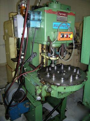6 ton denison 12-position rotary table, hydraulic press