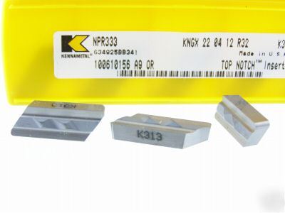 New 100 kennametal npr 333 K313 carbide inserts M871