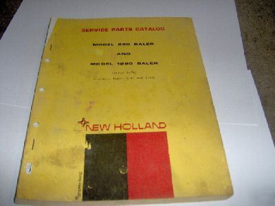 New holland 909 service and parts manual