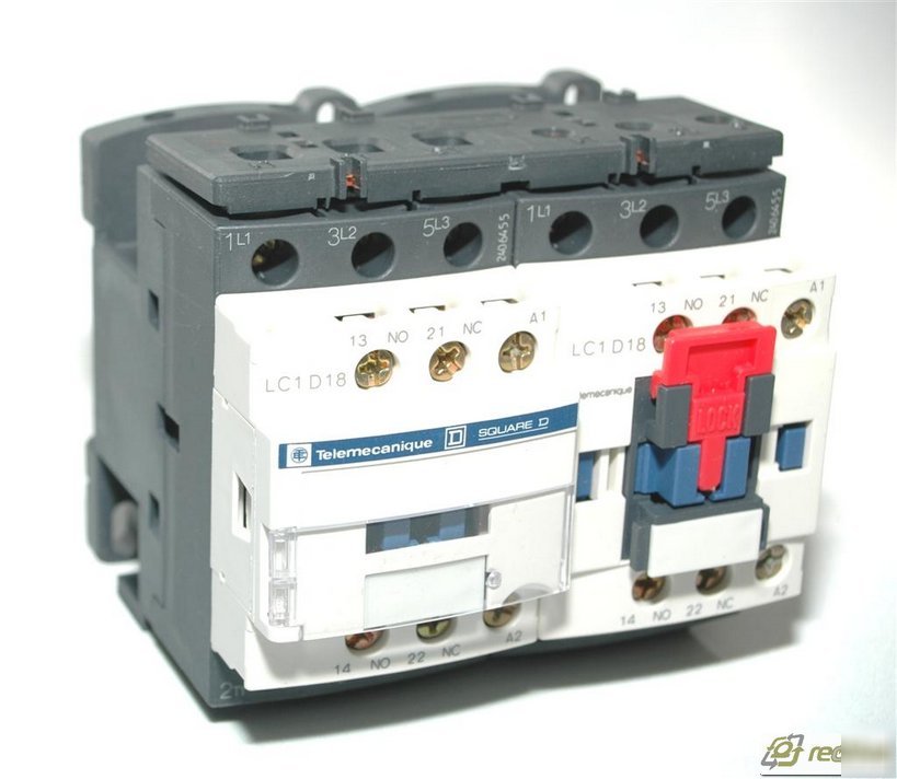 Telemecanique / schneider LC2D18G7 contactor 600V iec 