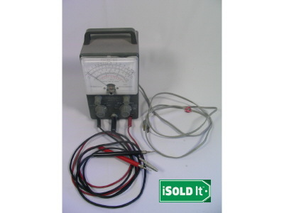 Heathkit model v-7A vintage vacuum tube voltmeter hi fi