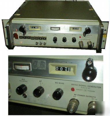 Hp 8614A rf signal generator 800MHZ-2400MHZ 
