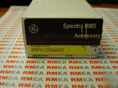 New ge spectra SRPK1200A600; 600 amp rating plug - 