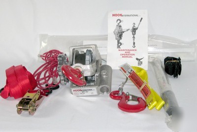 New hook international 1 ton cable hoist H1-15 