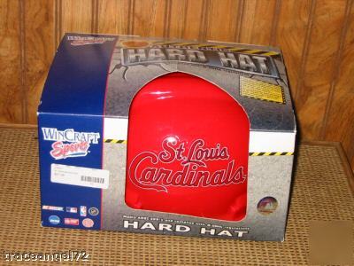 New st louis cardinals hard hat with adjustable straps