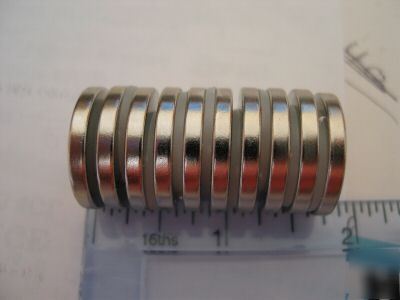 50 neodymium(rare earth ndfeb) magnets 22X3MM freep+p