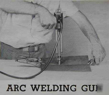 Arc & spot welding gun how-to plans weld without a hood