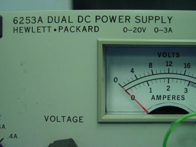 Hp hewlett-packard 6253A dual dc power supply - used