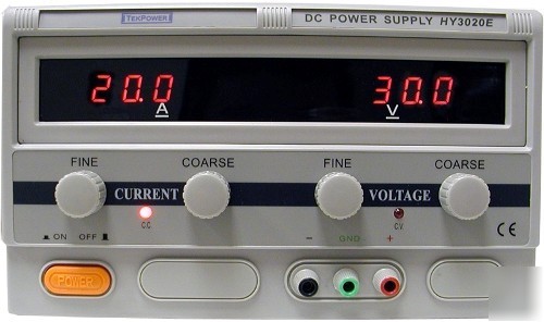 Mastech dc power supply variable 0 - 30 v @ 0 - 20 amps