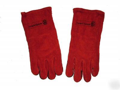 New welders gloves - welding gauntlets fire resistant - 