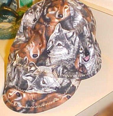 Reversable wolves wolf welder cap hat caps hats 