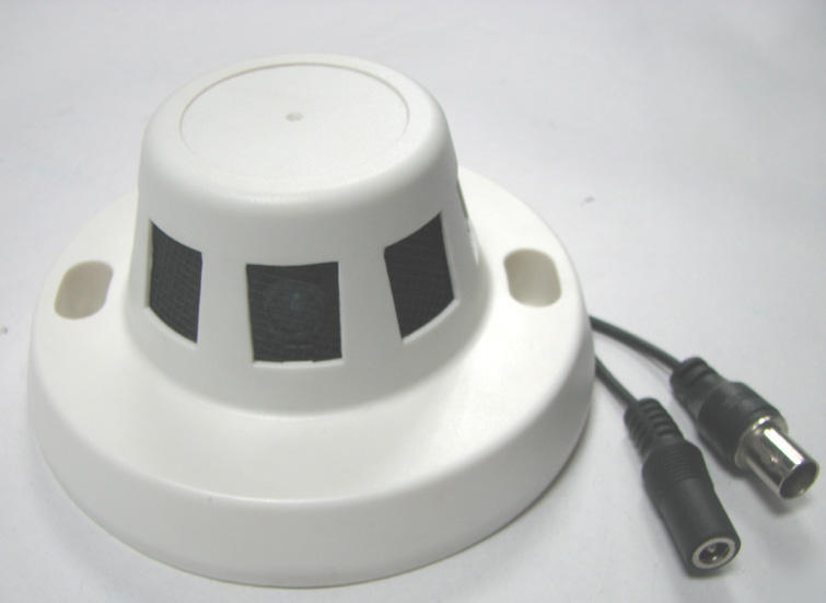 Smoke detector 1/3 ccd sharp cctv spy camera