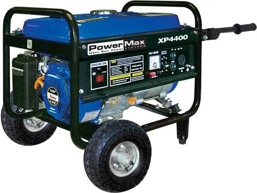 Super quiet powermax 4400 watt gas generator camping rv