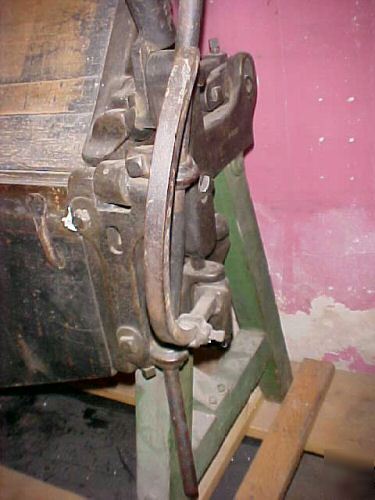 Vintage sheet metal brake must see to appreciate