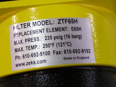 Zeks compressed air solutions ZTF65H